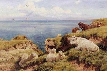 unknow artist Sheep 164 Spain oil painting art